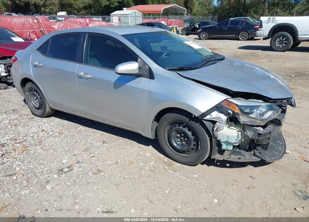 2015 TOYOTA COROLLA LE VIN: 2T1BURHE8FC294988