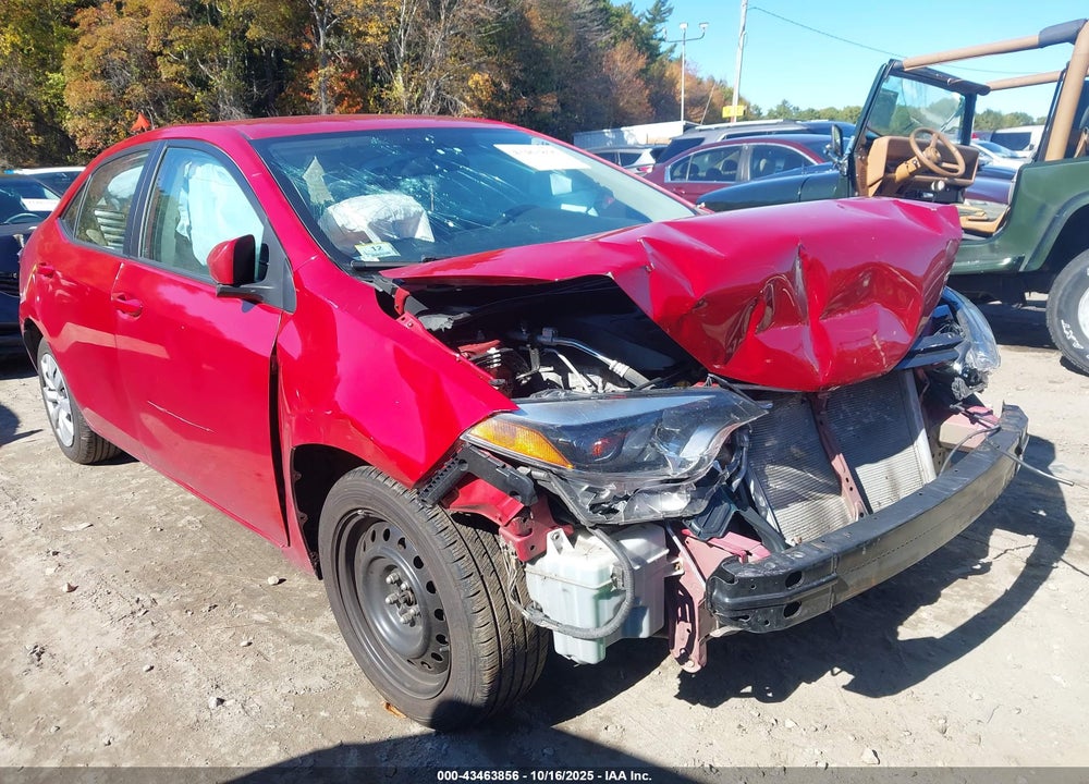 2016 TOYOTA COROLLA LE VIN: 5YFBURHEXGP408667