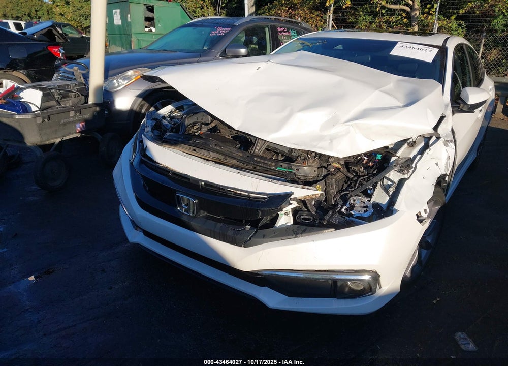 2019 HONDA CIVIC EX VIN: 19XFC1F3XKE003703