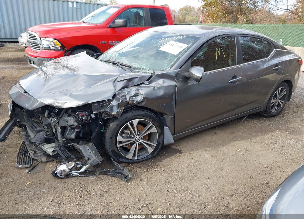 2021 NISSAN SENTRA SV XTRONIC CVT VIN: 3N1AB8CV0MY214716