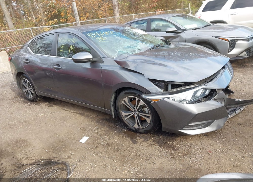2021 NISSAN SENTRA SV XTRONIC CVT VIN: 3N1AB8CV0MY214716