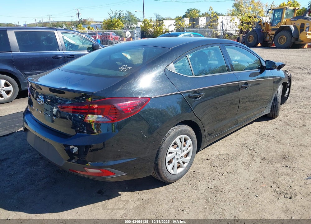 2019 HYUNDAI ELANTRA VIN: 5NPD74LF6KH443974