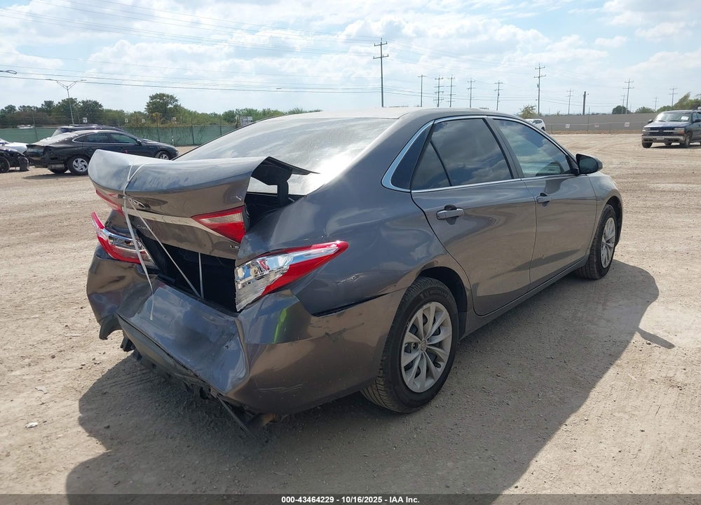 2016 TOYOTA CAMRY LE VIN: 4T1BF1FK2GU180943