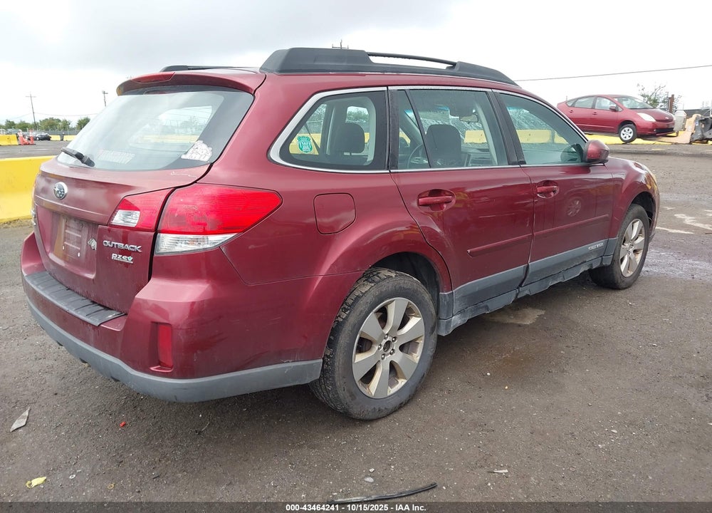 2012 SUBARU OUTBACK VIN: 4S4BRBACXC3211921