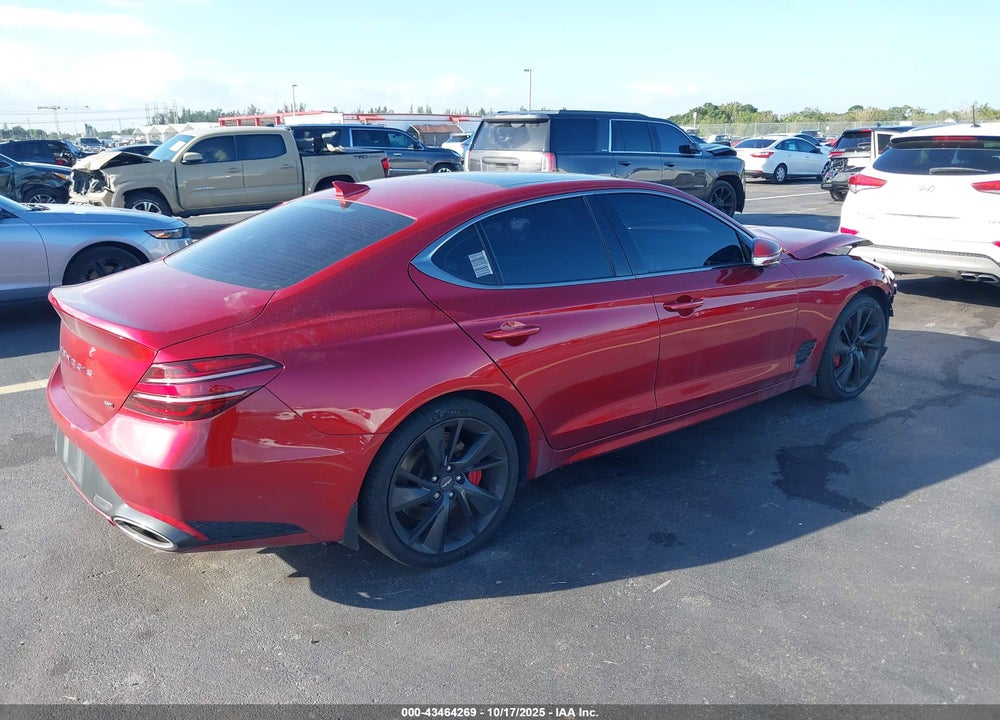 2023 GENESIS G70 3.3T RWD VIN: KMTG54TE9PU117661