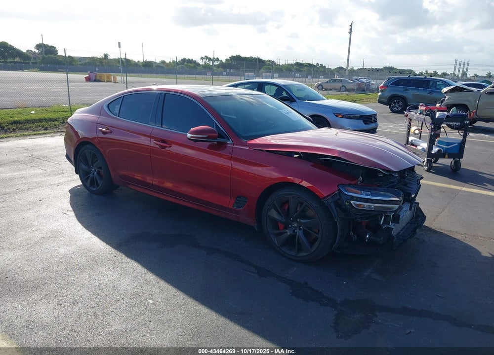 2023 GENESIS G70 3.3T RWD VIN: KMTG54TE9PU117661