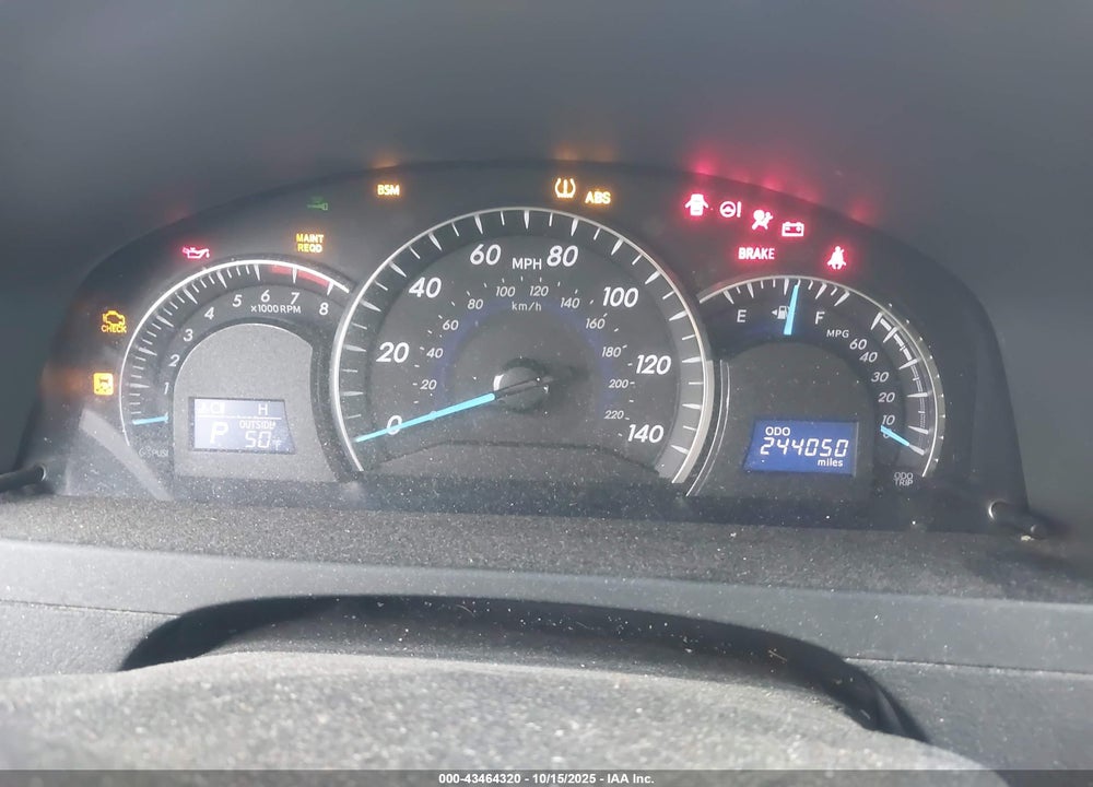 2012 TOYOTA CAMRY VIN: 4T1BK1FK5CU515716