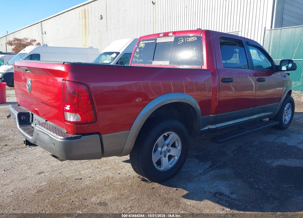 2010 DODGE RAM 1500 SLT/SPORT/TRX VIN: 1D7RV1CT1AS210882