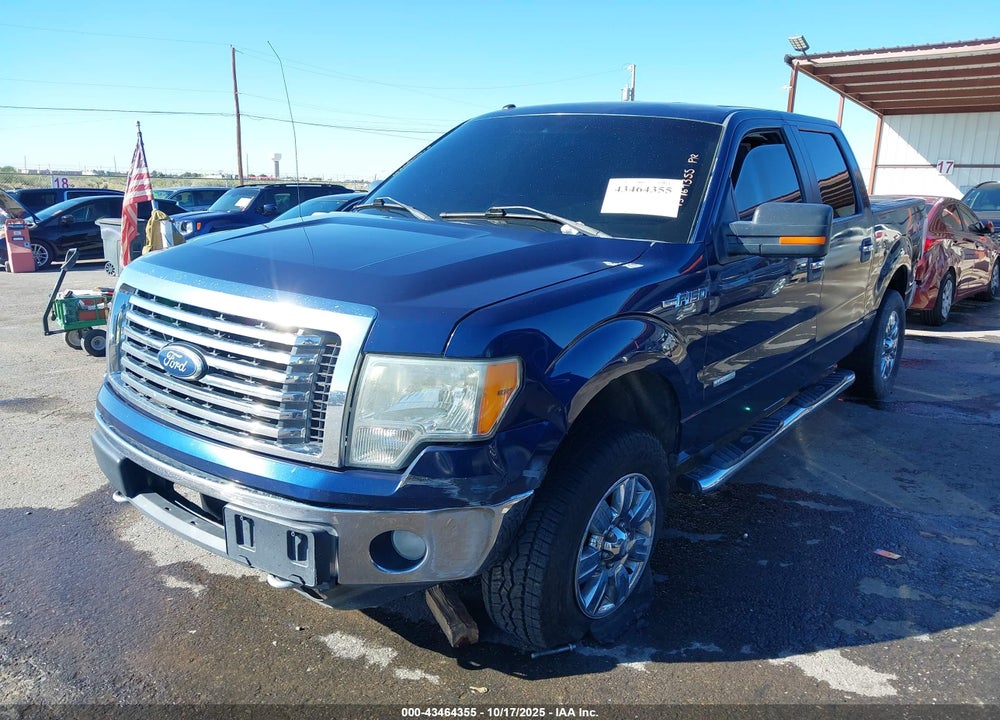 2011 FORD F-150 XLT VIN: 1FTFW1ET6BFB44217