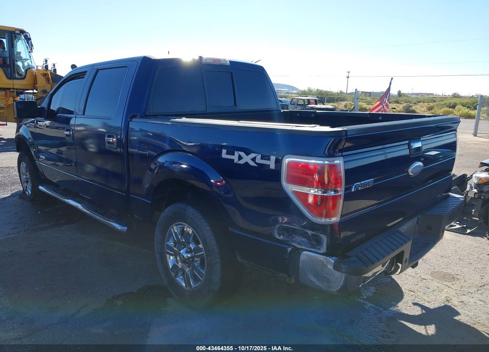2011 FORD F-150 XLT VIN: 1FTFW1ET6BFB44217