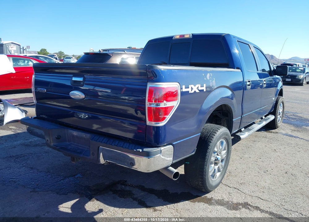 2011 FORD F-150 XLT VIN: 1FTFW1ET6BFB44217