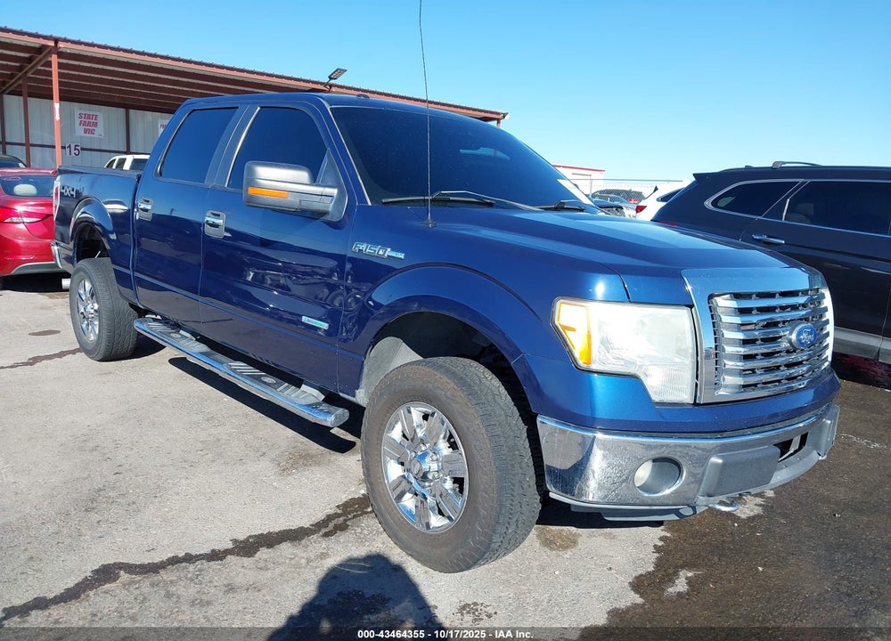 2011 FORD F-150 XLT VIN: 1FTFW1ET6BFB44217