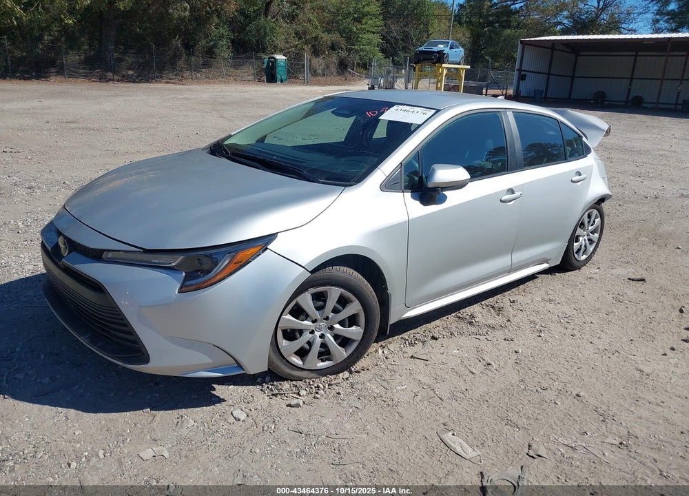 2025 TOYOTA COROLLA LE VIN: 5YFB4MDE7SP262990