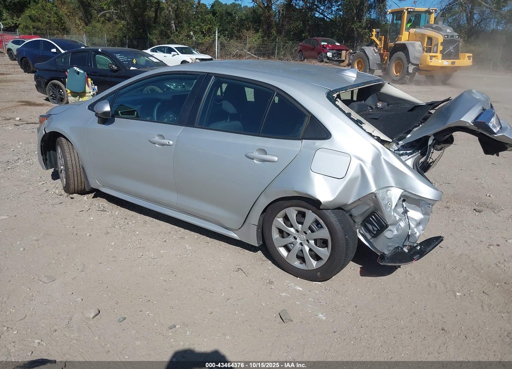 2025 TOYOTA COROLLA LE VIN: 5YFB4MDE7SP262990