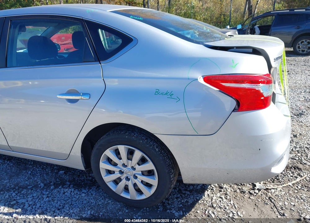 2019 NISSAN SENTRA S VIN: 3N1AB7AP2KY386760