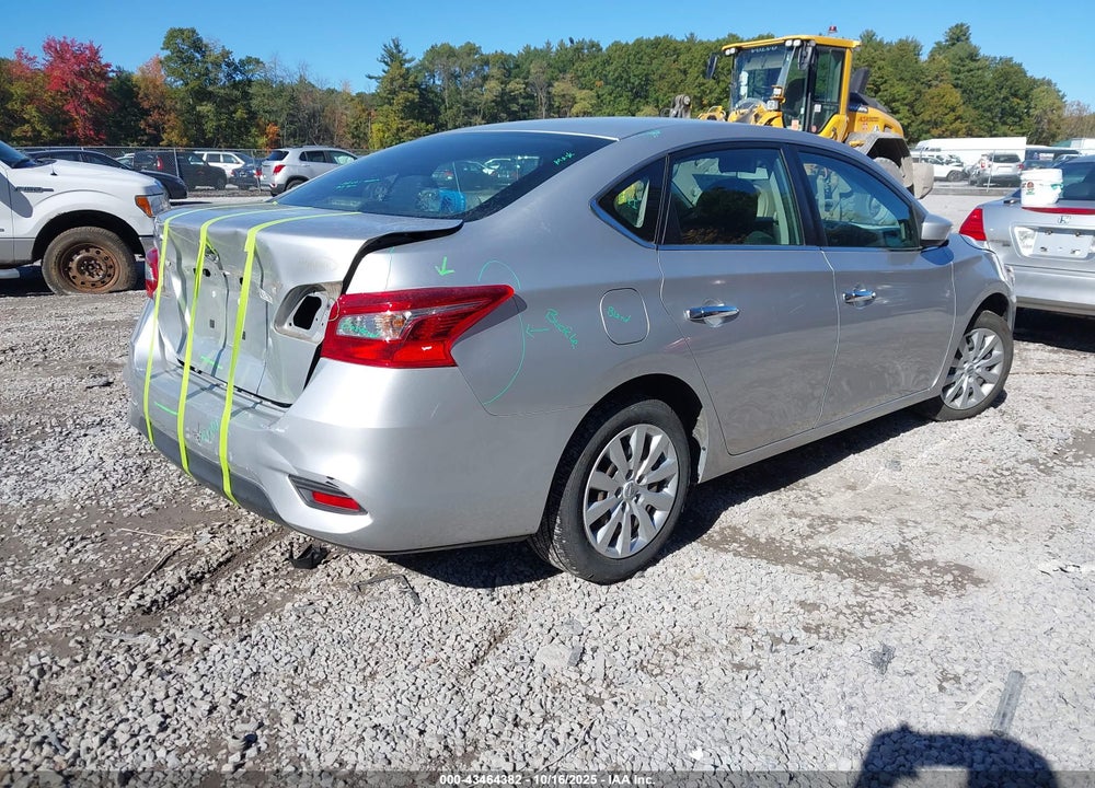 2019 NISSAN SENTRA S VIN: 3N1AB7AP2KY386760