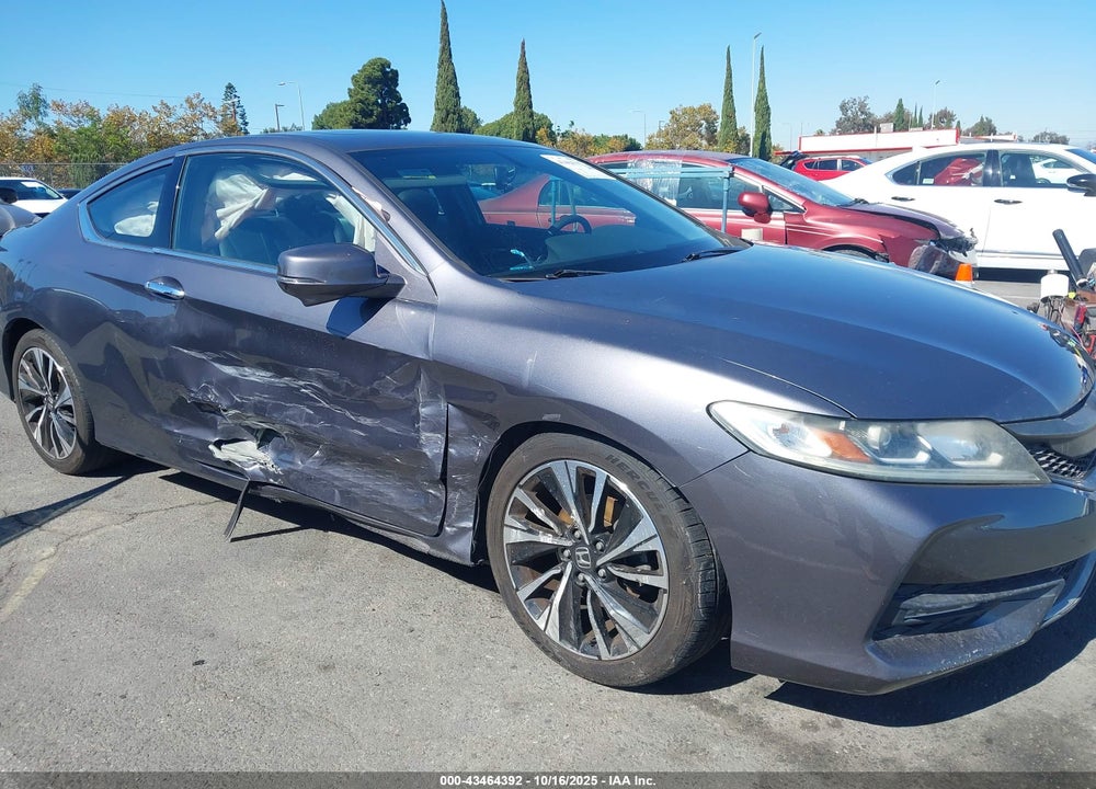 2016 HONDA ACCORD VIN: 1HGCT1B87GA003027