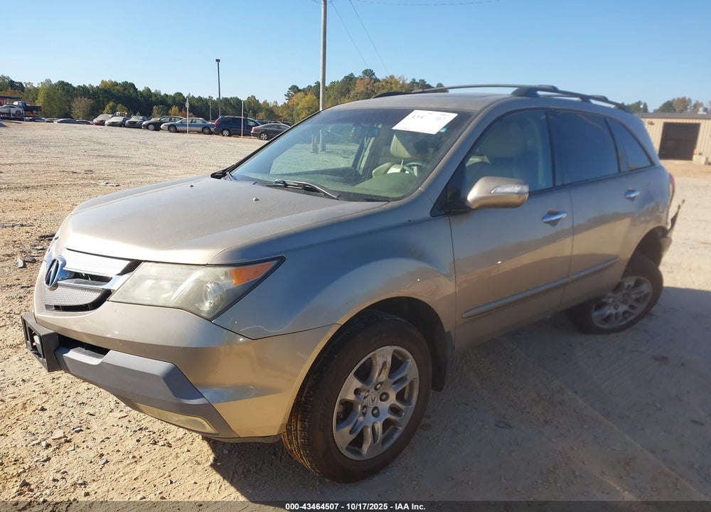 2007 ACURA MDX VIN: 2HNYD28247H523840