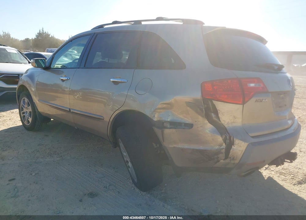 2007 ACURA MDX VIN: 2HNYD28247H523840