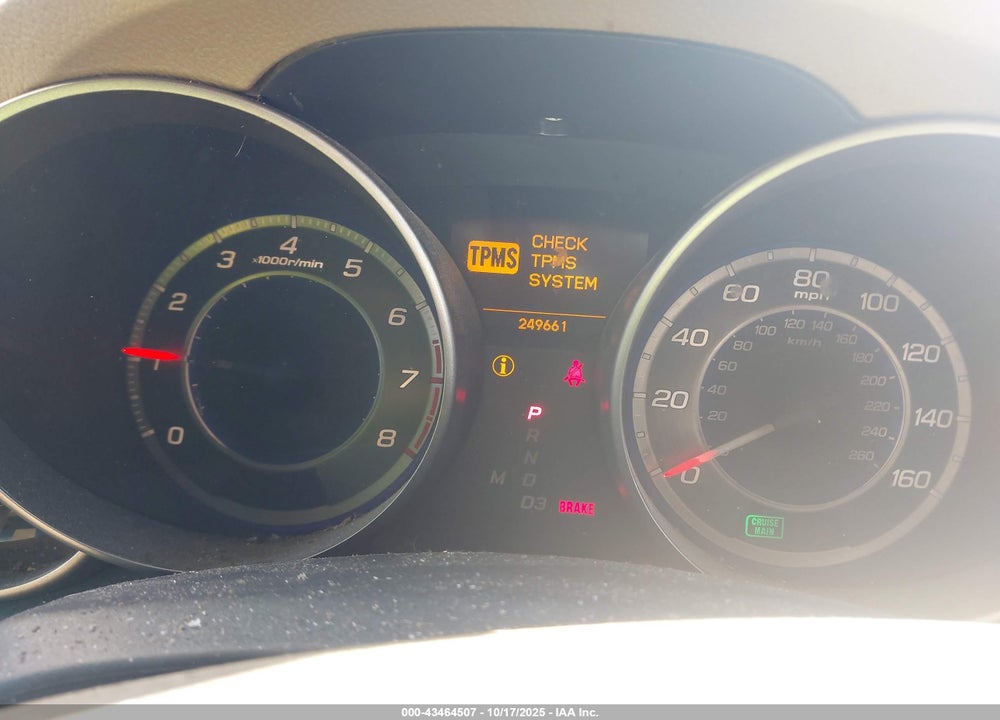 2007 ACURA MDX VIN: 2HNYD28247H523840