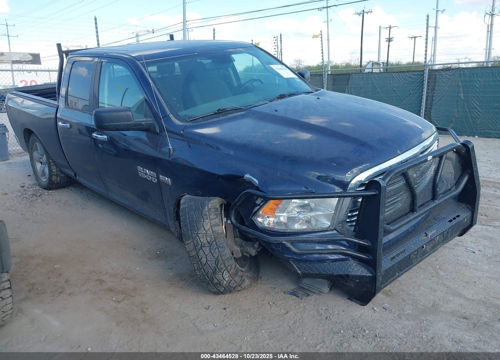 2016 RAM 1500 BIG HORN VIN: 1C6RR7GT1GS378050