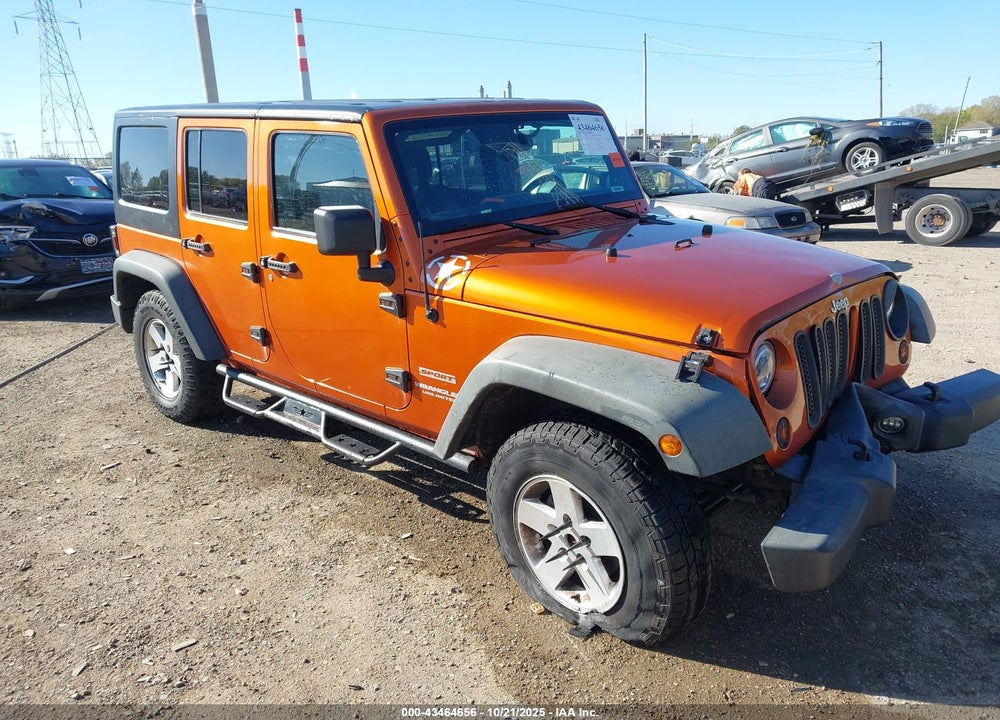2011 JEEP WRANGLER UNLIMITED SPORT VIN: 1J4BA3H13BL505238
