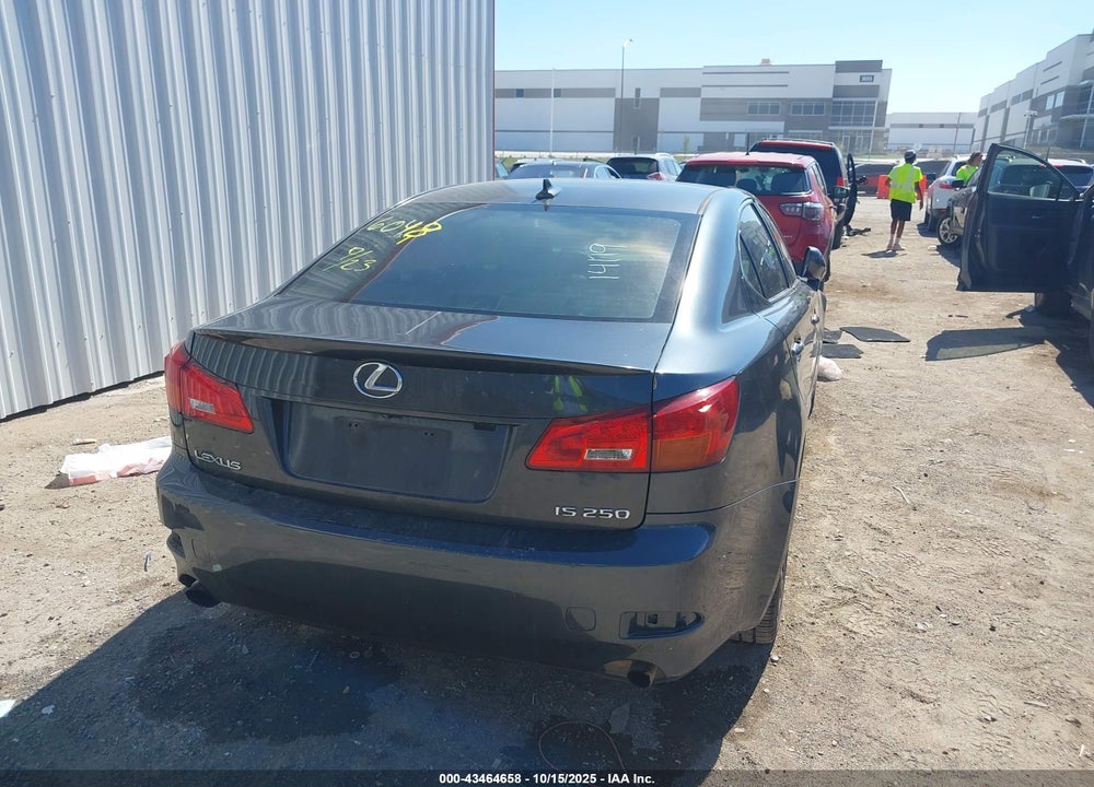 2008 LEXUS IS 250 VIN: JTHBK262985066048