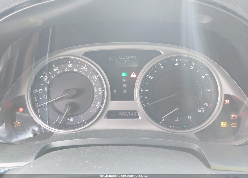 2008 LEXUS IS 250 VIN: JTHBK262985066048