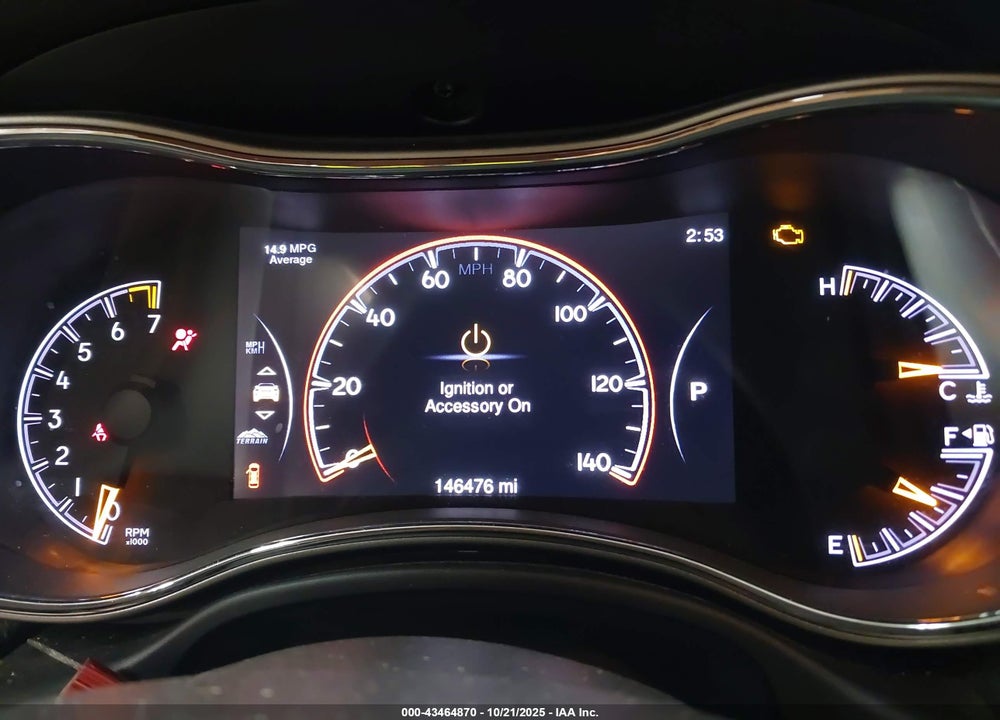 2014 JEEP GRAND CHEROKEE VIN: 1C4RJFBG4EC347211