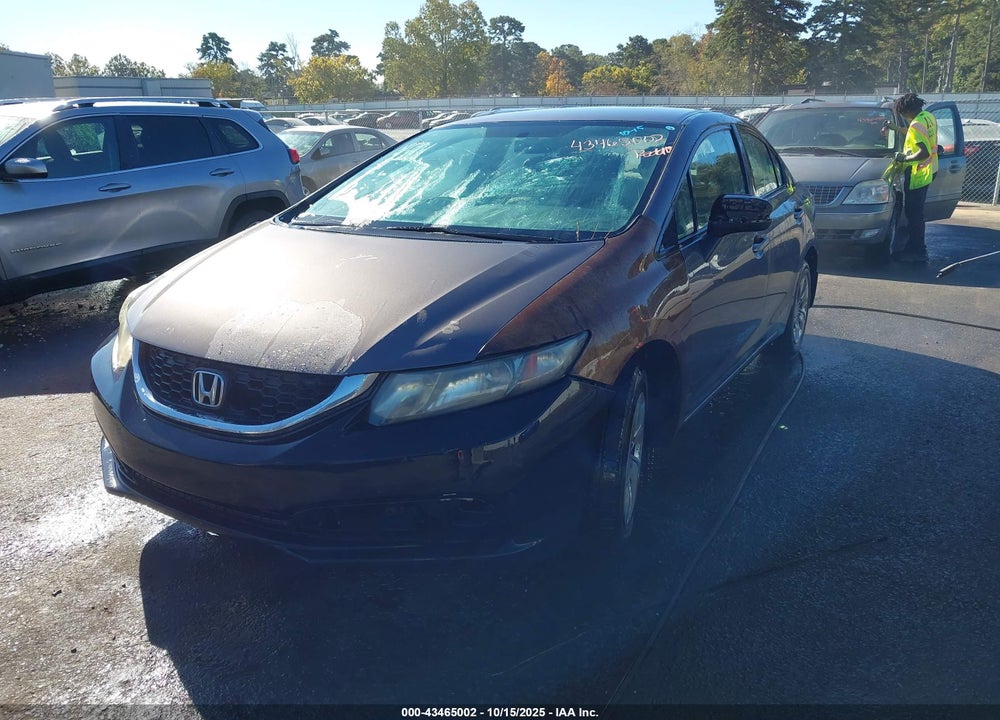 2014 HONDA CIVIC VIN: 19XFB2F5XEE041043