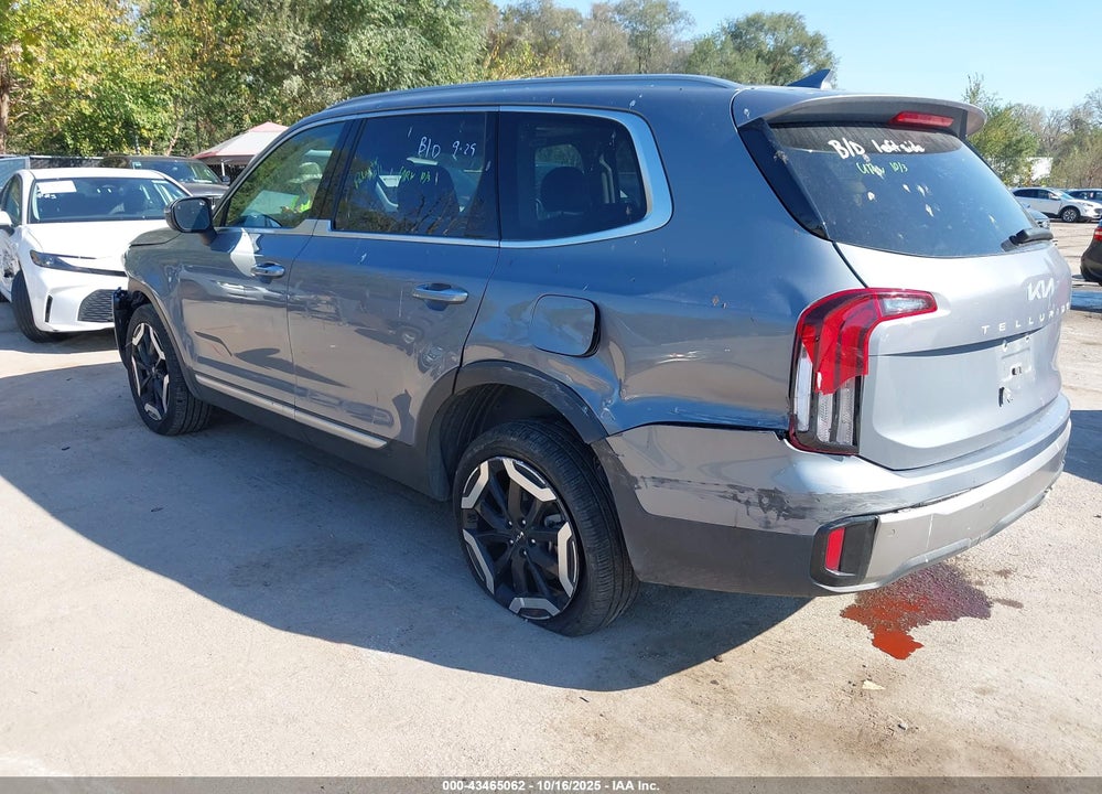 2025 KIA TELLURIDE S VIN: 5XYP6DGCXSG592265