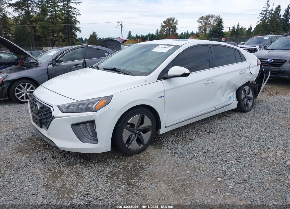 2020 HYUNDAI IONIQ HYBRID LIMITED VIN: KMHC05LCXLU202966