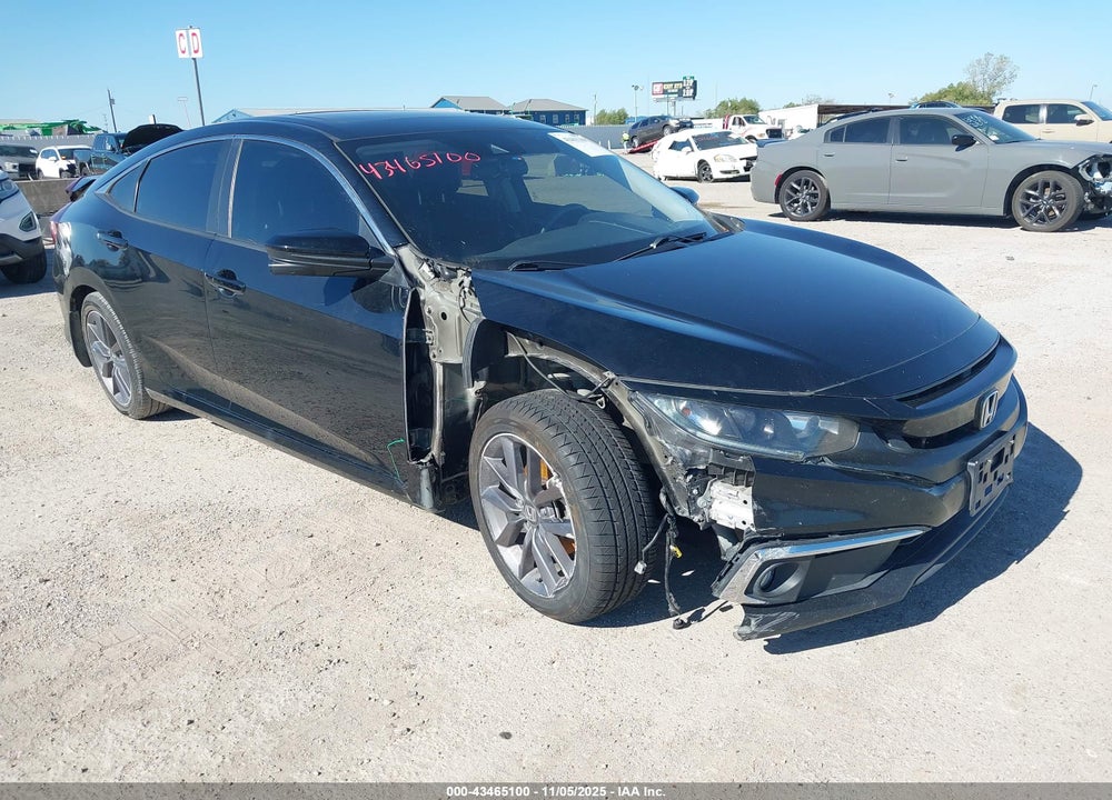 2020 HONDA CIVIC EX VIN: 19XFC1F37LE025031