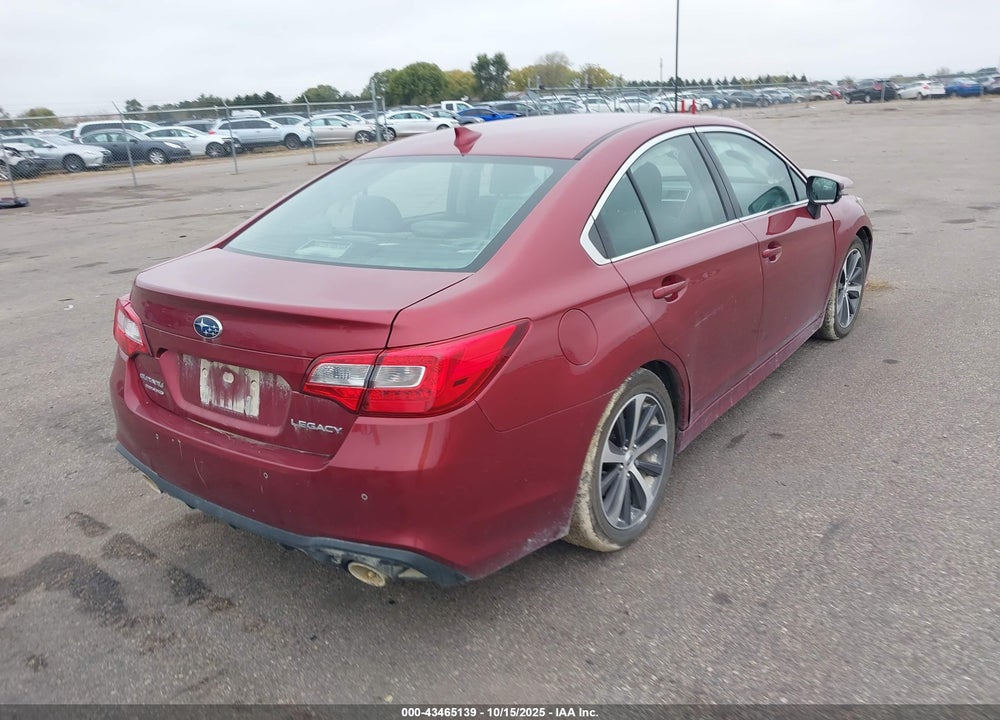 2019 SUBARU LEGACY 3.6R LIMITED VIN: 4S3BNEN66K3038404