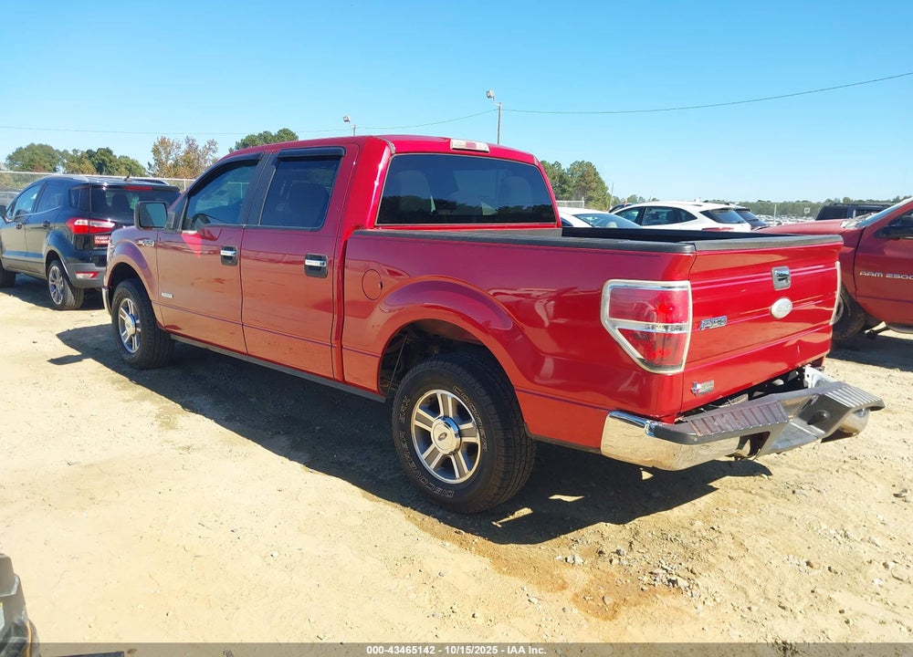 2012 FORD F-150 XLT VIN: 1FTFW1CT6CFA04091