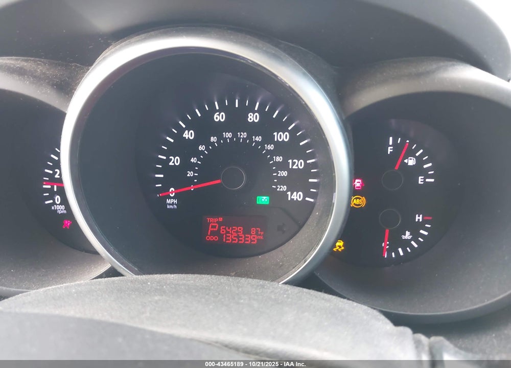 2013 KIA SOUL VIN: KNDJT2A65D7752526