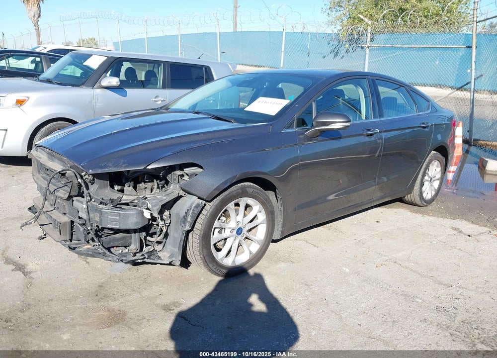 2020 FORD FUSION HYBRID SEL VIN: 3FA6P0MU6LR129938