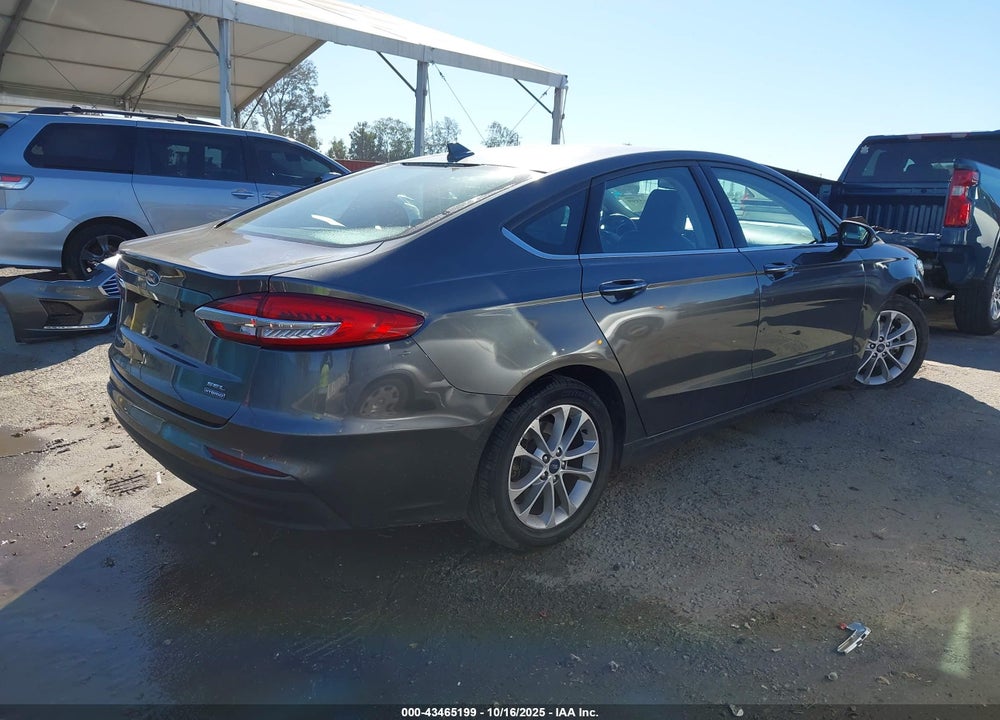 2020 FORD FUSION HYBRID SEL VIN: 3FA6P0MU6LR129938