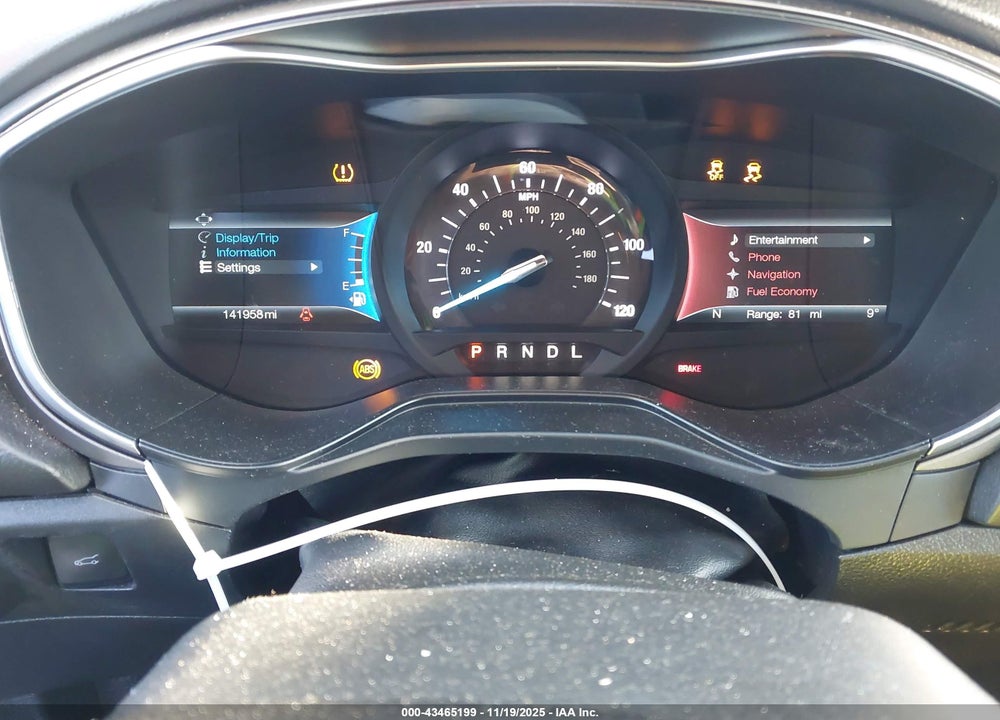 2020 FORD FUSION HYBRID SEL VIN: 3FA6P0MU6LR129938