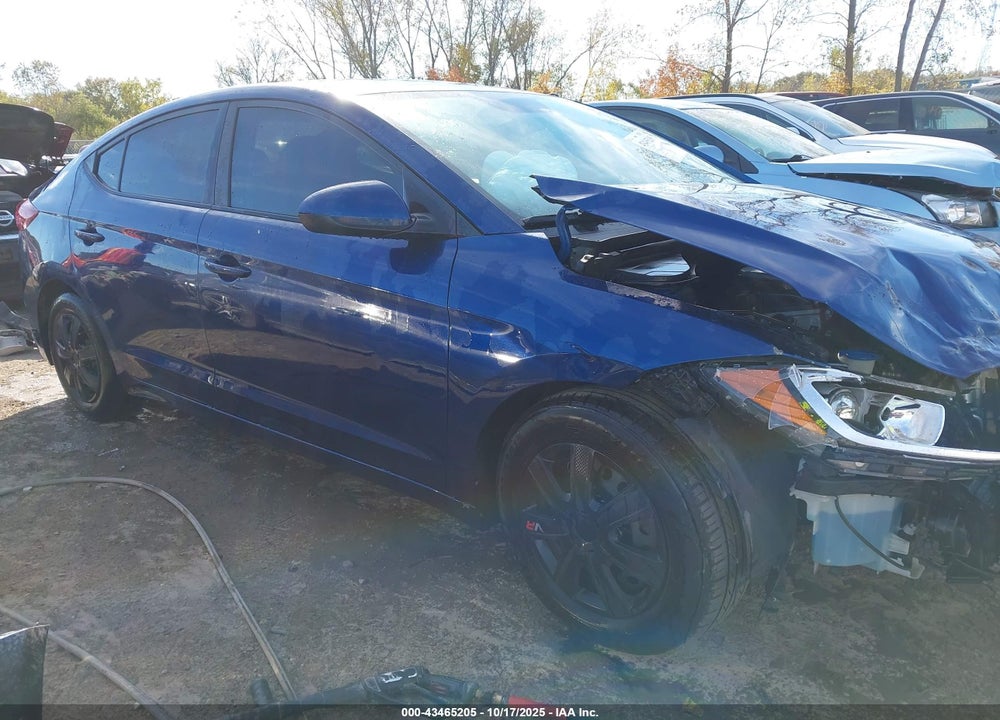 2018 HYUNDAI ELANTRA SE VIN: 5NPD74LF8JH390242