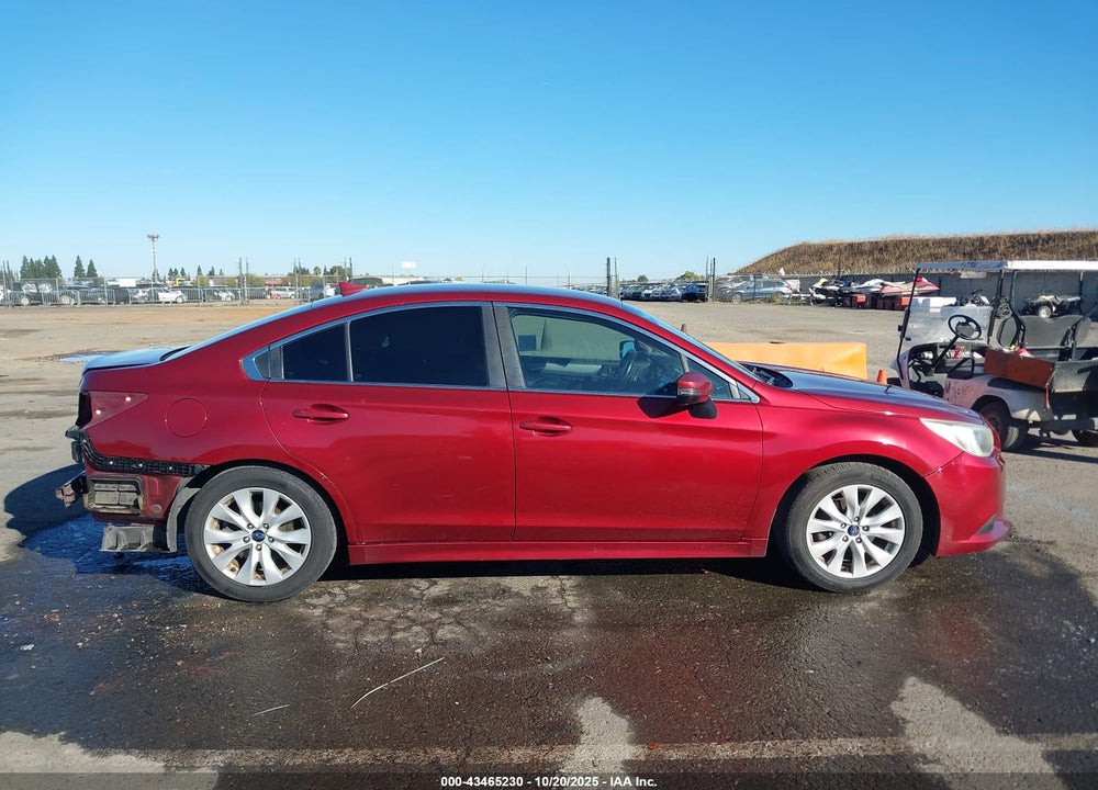 2016 SUBARU LEGACY 2.5I PREMIUM VIN: 4S3BNAF64G3026184
