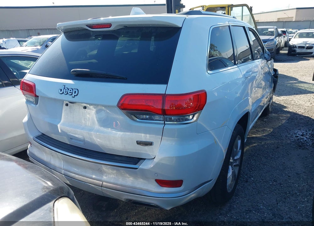 2016 JEEP GRAND CHEROKEE SUMMIT VIN: 1C4RJEJG0GC464539