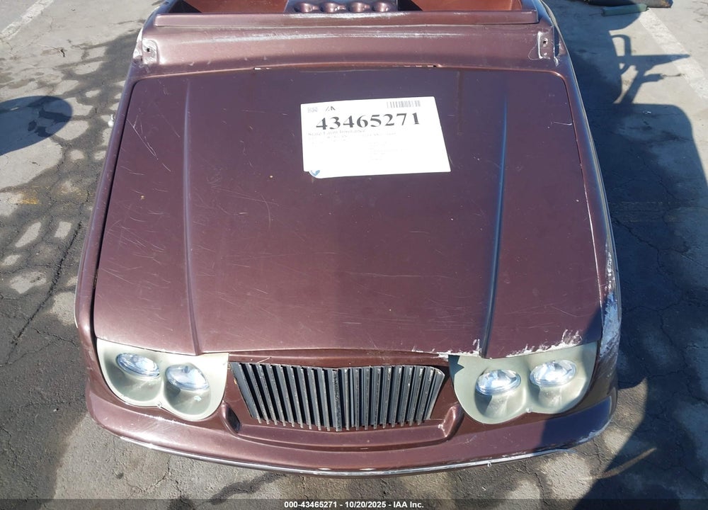 2002 WESTERN ELEGANTE II GOLF CAR VIN: 14V5521192W022958