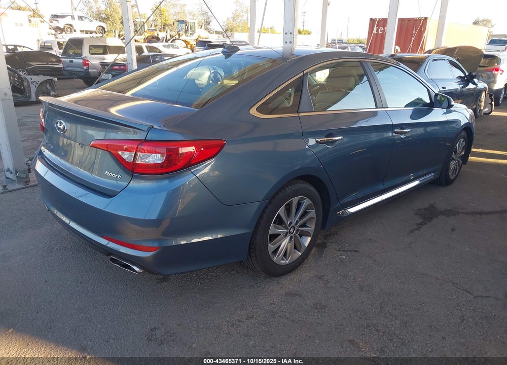 2016 HYUNDAI SONATA SPORT VIN: 5NPE34AF4GH361333