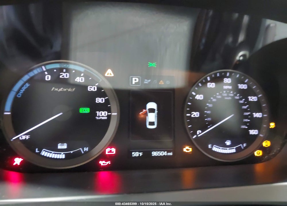 2017 HYUNDAI SONATA HYBRID SE VIN: KMHE24L3XHA067686