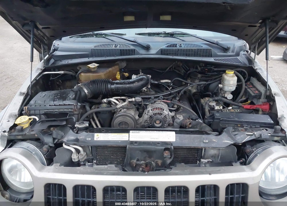 2007 JEEP LIBERTY VIN: 1J4GL48K57W540044