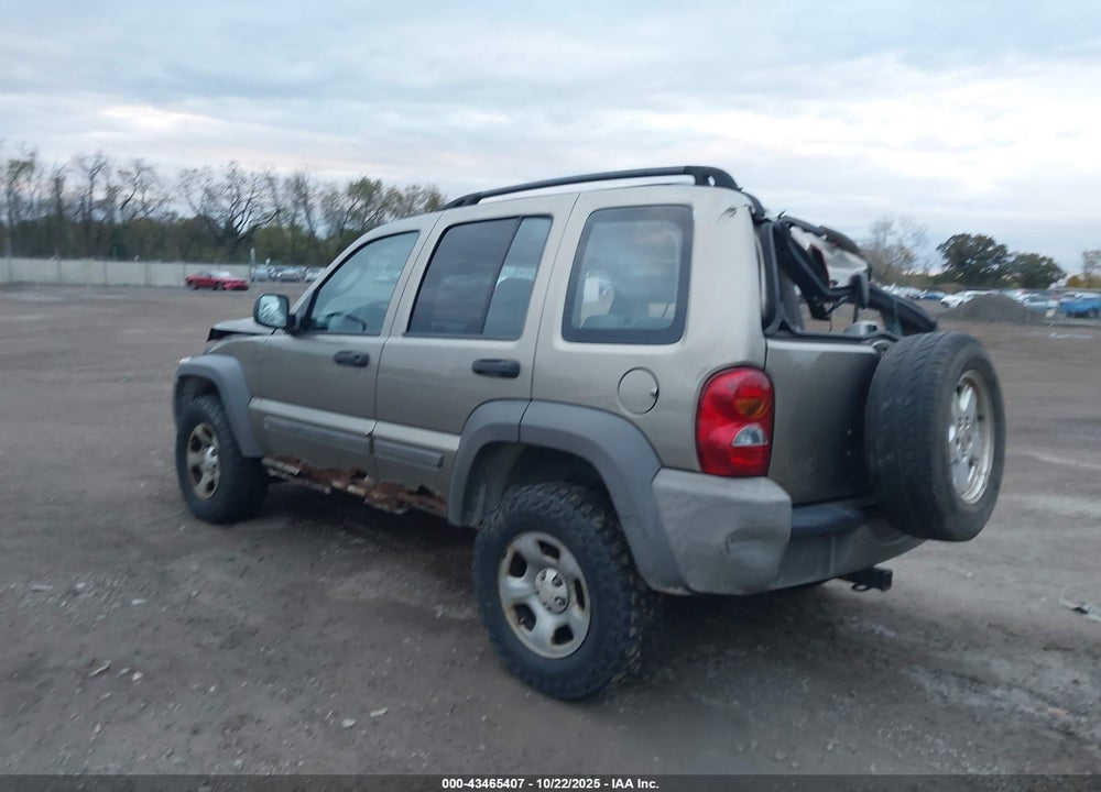 2007 JEEP LIBERTY VIN: 1J4GL48K57W540044