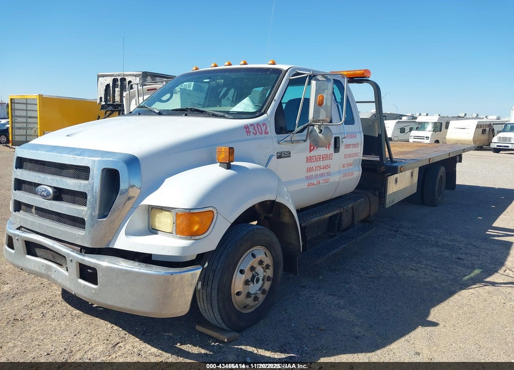 2004 FORD F650 SUPER DUTY VIN: 3FRNX65214V590272