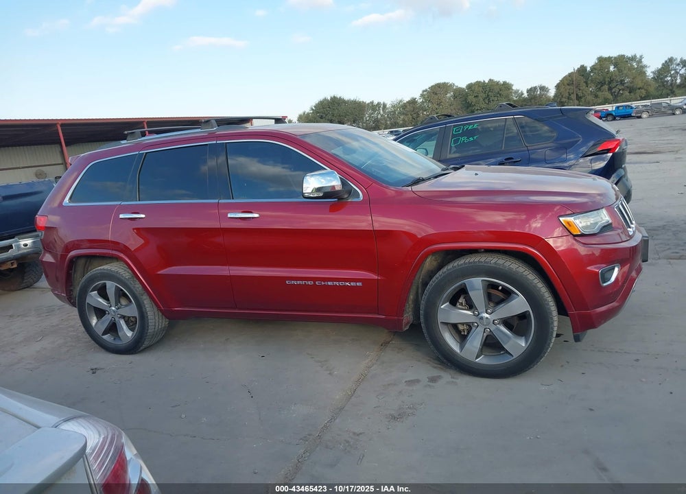 2015 JEEP GRAND CHEROKEE OVERLAND VIN: 1C4RJECG9FC841302