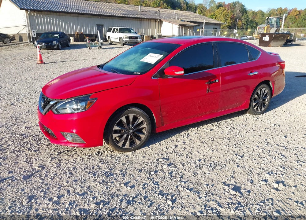 2016 NISSAN SENTRA SR VIN: 3N1AB7AP0GY226657